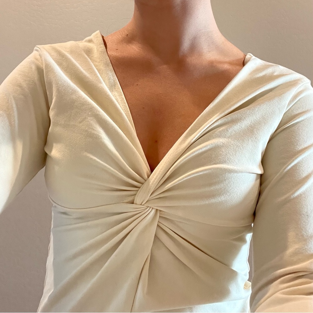 VINTAGE PRANA V NECK TOP
